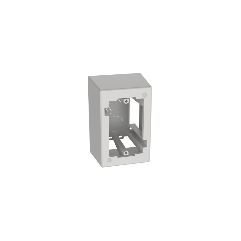 Caja de Pared Panduit 1 Pieza Blanca - Accesorio Canaletas