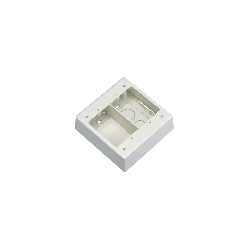 Caja Pared Superficial Doble PANDUIT Blanco Mate