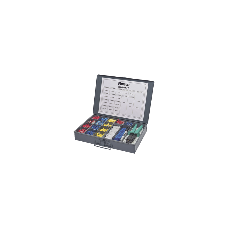 Kit Terminales Pan-Term™ 14-22 AWG con Ponchador CT-260