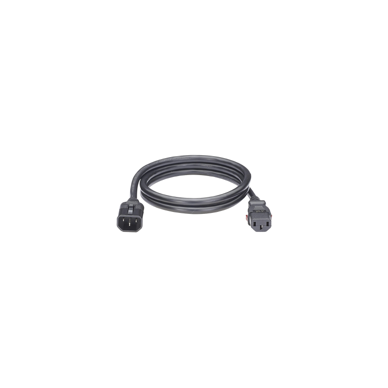 Cable Alimentación IEC C14 a C13 1.2m Negro Panduit 10pz | Precio México - Envío Inmediato | LM Soluciones