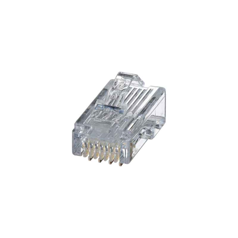 Plug RJ45 Cat5e Panduit 100 pzas 50 micras oro | Precio México - Envío Inmediato | LM Soluciones
