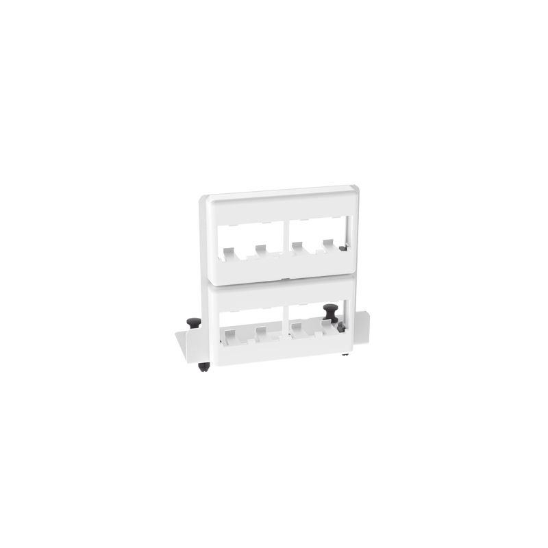 Patch Panel 8 Puertos Mini-Com Panduit Blanco | LM Solucione | Precio México - Envío Inmediato | LM Soluciones
