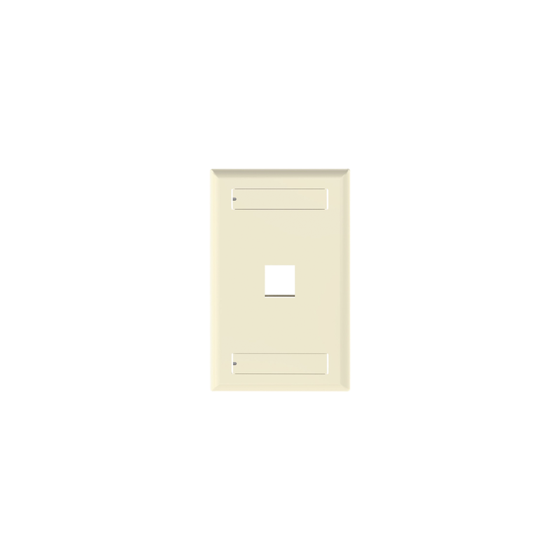 Placa de Pared Vertical 1 Puerto Keystone Panduit Marfil | Precio México - Envío Inmediato | LM Soluciones