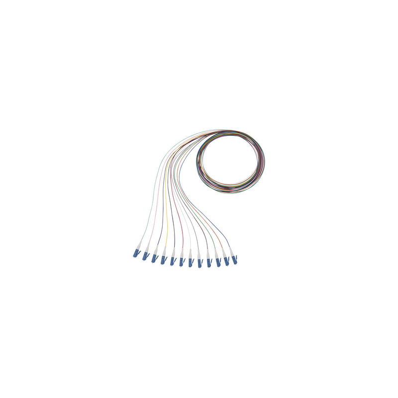 Kit 12 Pigtails LC Monomodo 9/125 OS2 1m Panduit | Precio México - Envío Inmediato | LM Soluciones