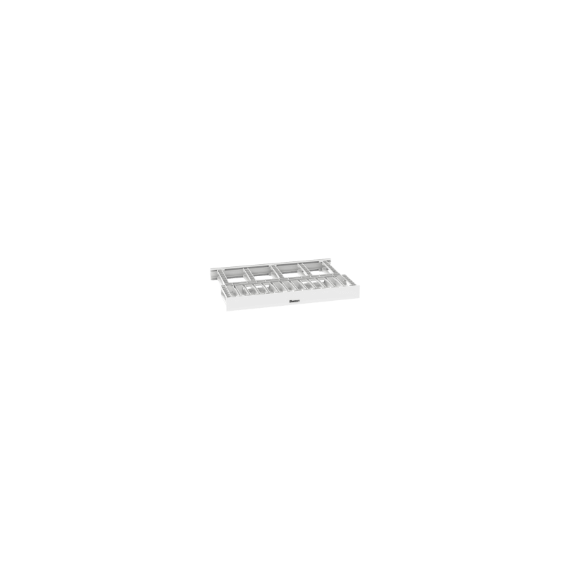 Organizador de Cables Horizontal NetManager Panduit 1U Blanc