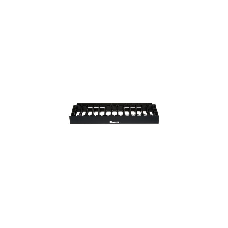 Organizador Horizontal NetManager Panduit 1UR Negro | Precio México - Envío Inmediato | LM Soluciones