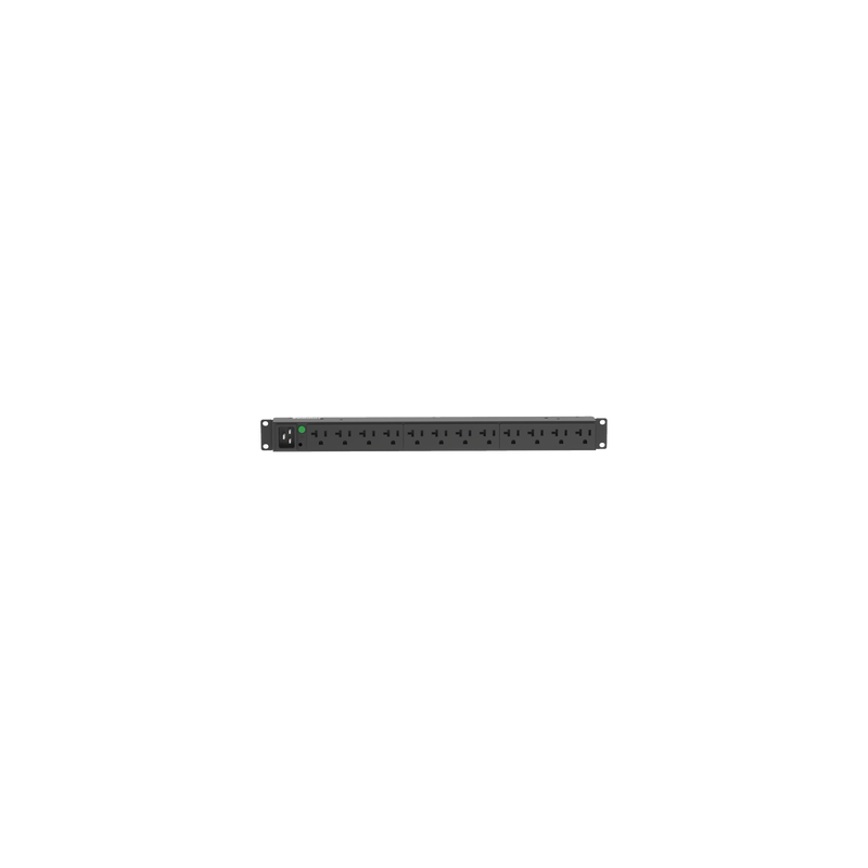 PDU Básico Panduit 20A 120V 12 Contactos NEMA 5-20R 19in 1UR | Precio México - Envío Inmediato | LM Soluciones