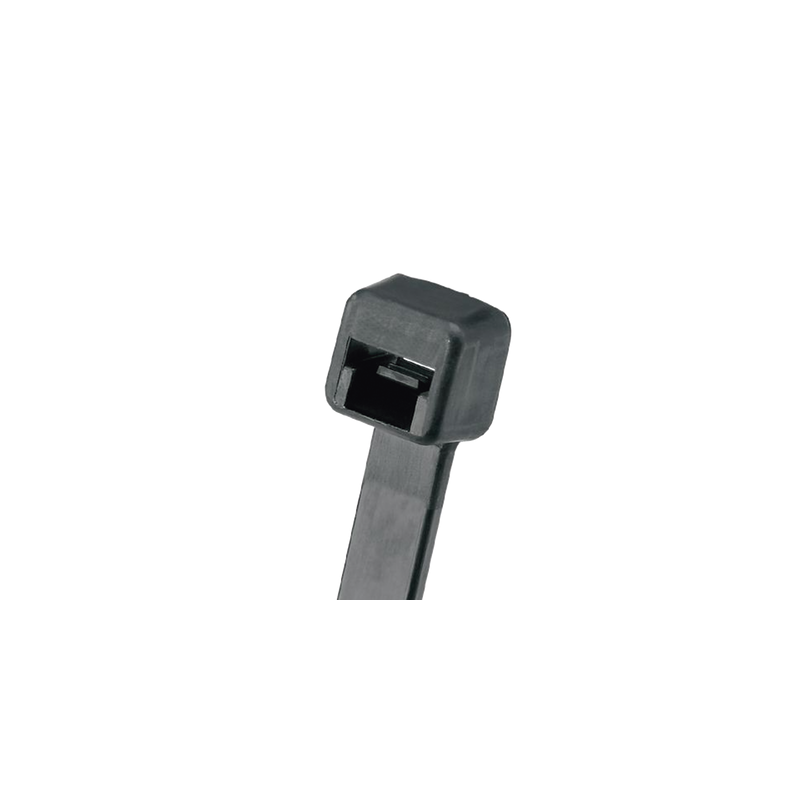 Cincho de Nylon 6.6 Pan-Ty 368mm x 7.6mm UV Negro 100pz