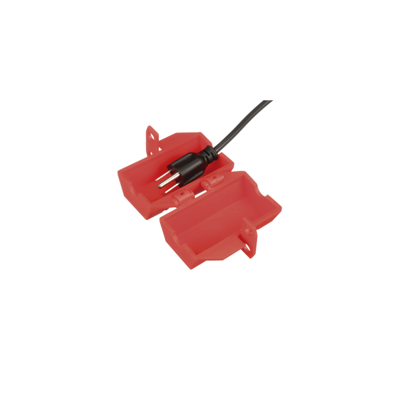 Bloqueo LOTO para Enchufes 120V PANDUIT Rojo | Precio México - Envío Inmediato | LM Soluciones