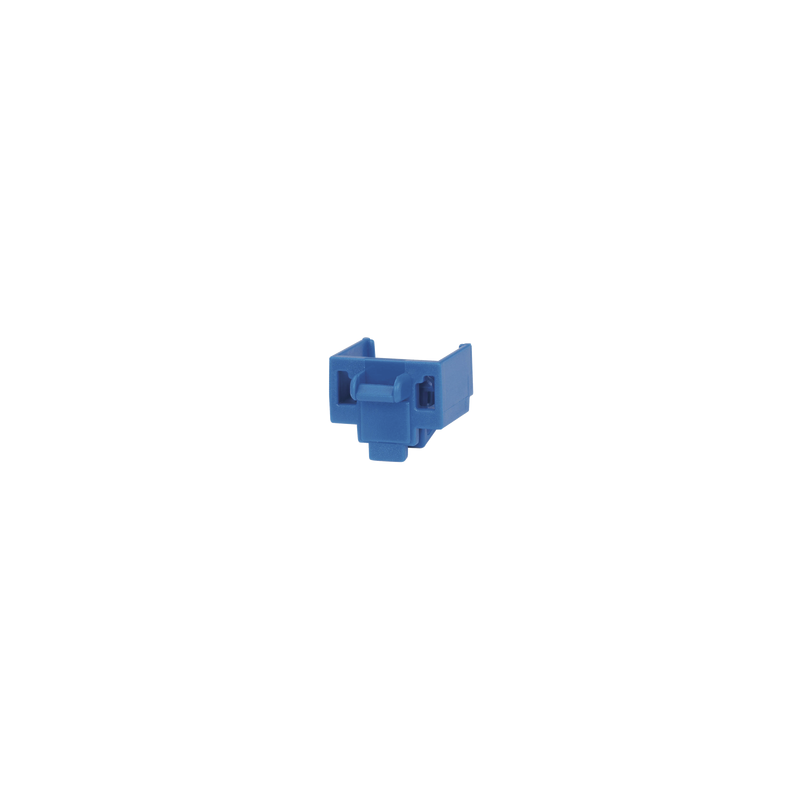 Kit 10 Dispositivos Bloqueo Puertos RJ45 Azul Panduit