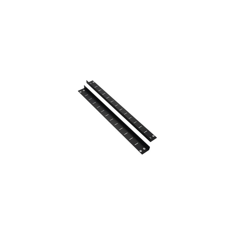 Kit Rieles Posteriores para Gabinetes PanZone 18UR Negro Pan | Precio México - Envío Inmediato | LM Soluciones