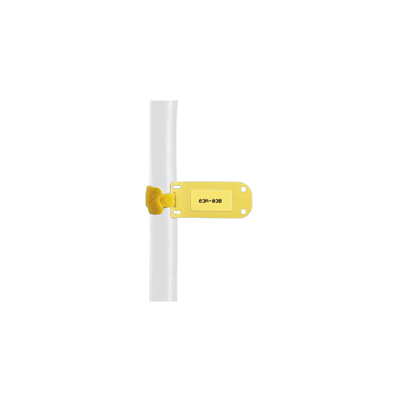 Paquete 25 Marcadores Autolaminados PANDUIT 33.3x76.2mm Amar