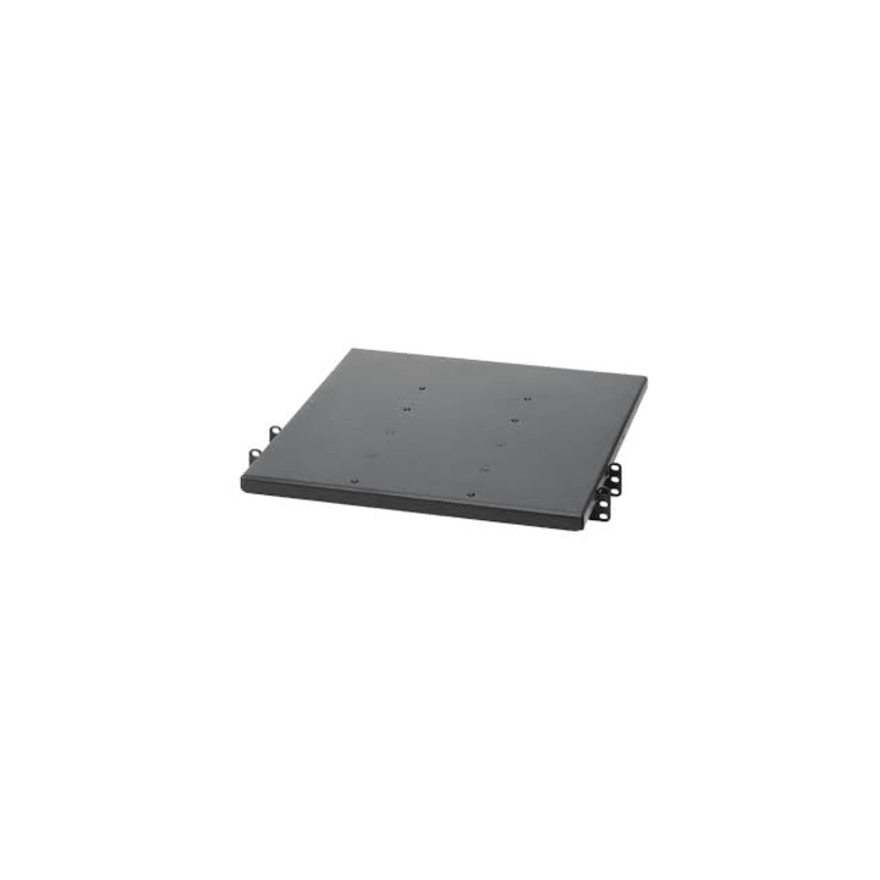 Charola Doble Fijación Rack 2 Postes 635mm 113kg 1UR Negro P | Precio México - Envío Inmediato | LM Soluciones