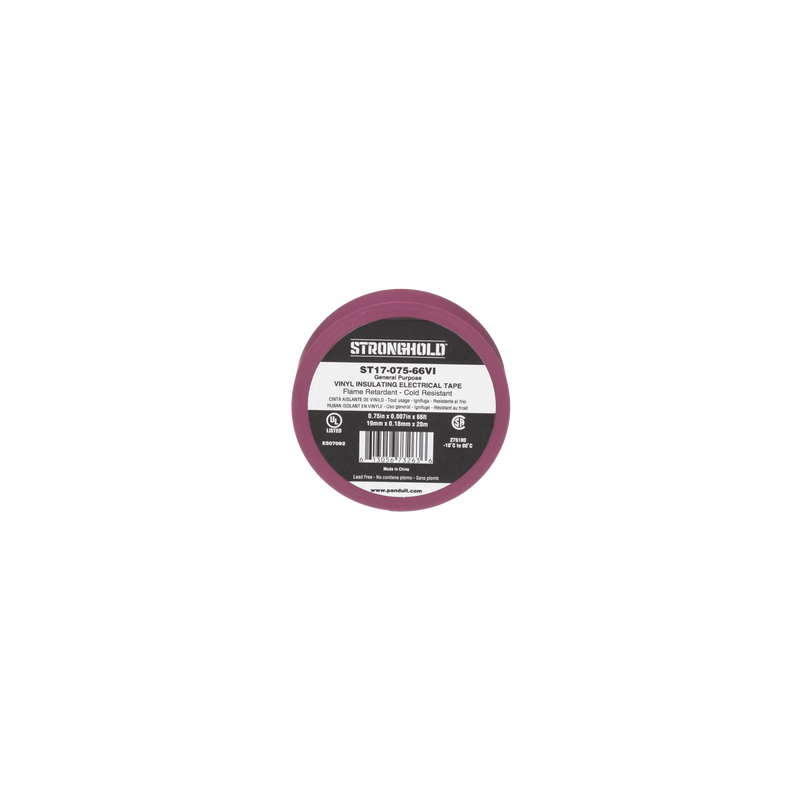 Cinta Eléctrica PVC Stronghold Violeta 20m - LM Soluciones