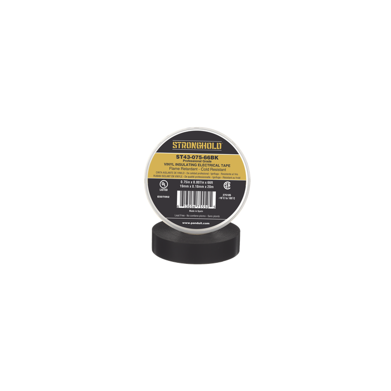 Cinta Eléctrica PVC Stronghold Panduit 19mm x 20m
