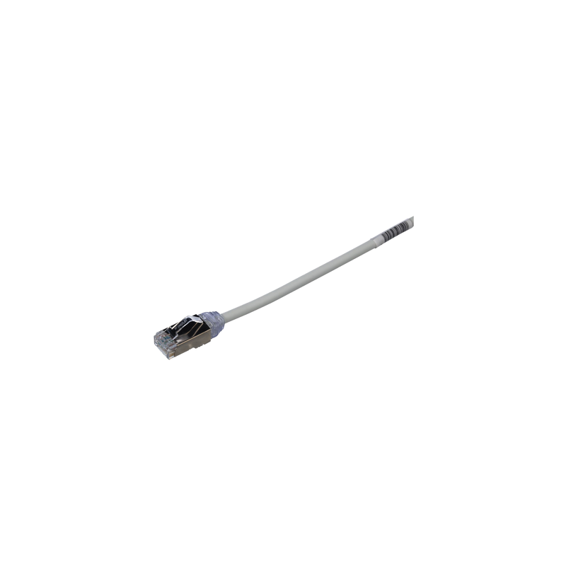 Patch Cord Cat6A S/FTP 28 AWG 2m Gris Panduit - Envío Inmedi