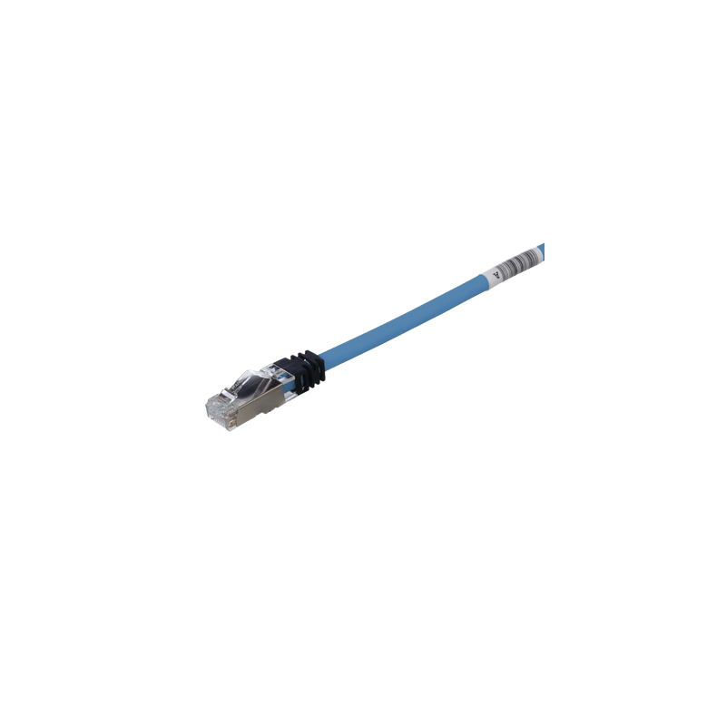 Patch Cord Cat6A Blindado S/FTP Panduit 1m Azul