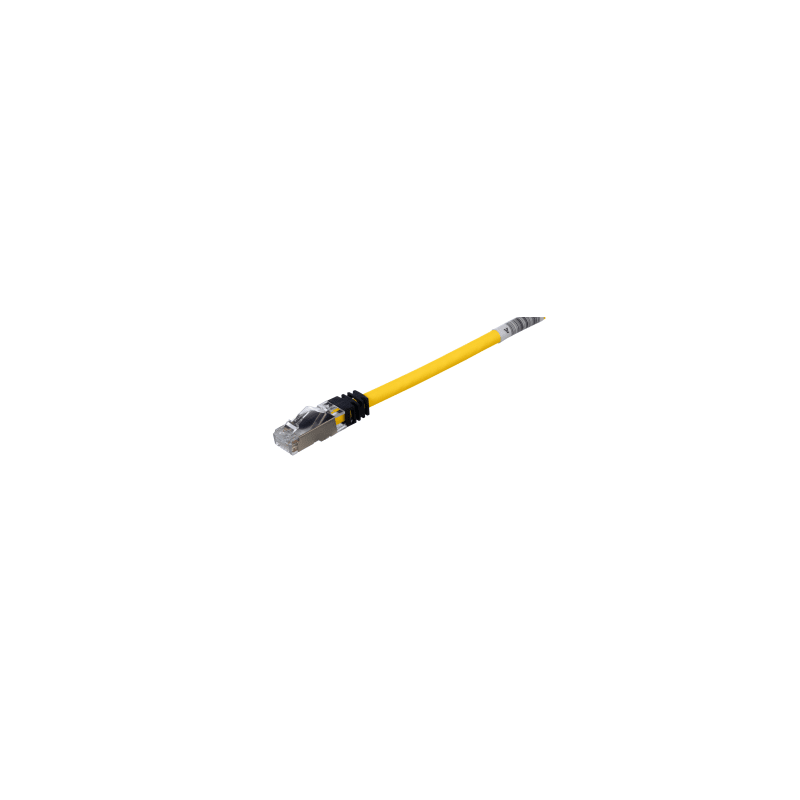 Patch Cord Cat6A Blindado S/FTP 2m Amarillo PANDUIT