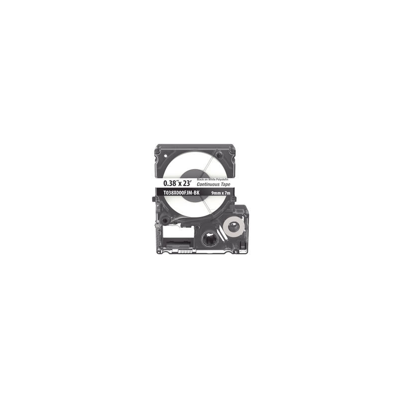 Etiquetas de Poliolefina Panduit 9mm Negro/Blanco | Precio México - Envío Inmediato | LM Soluciones