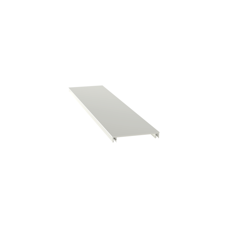 Cubierta para Canaleta Panduit T-70 PVC Blanco Mate 2.4m | Precio México - Envío Inmediato | LM Soluciones