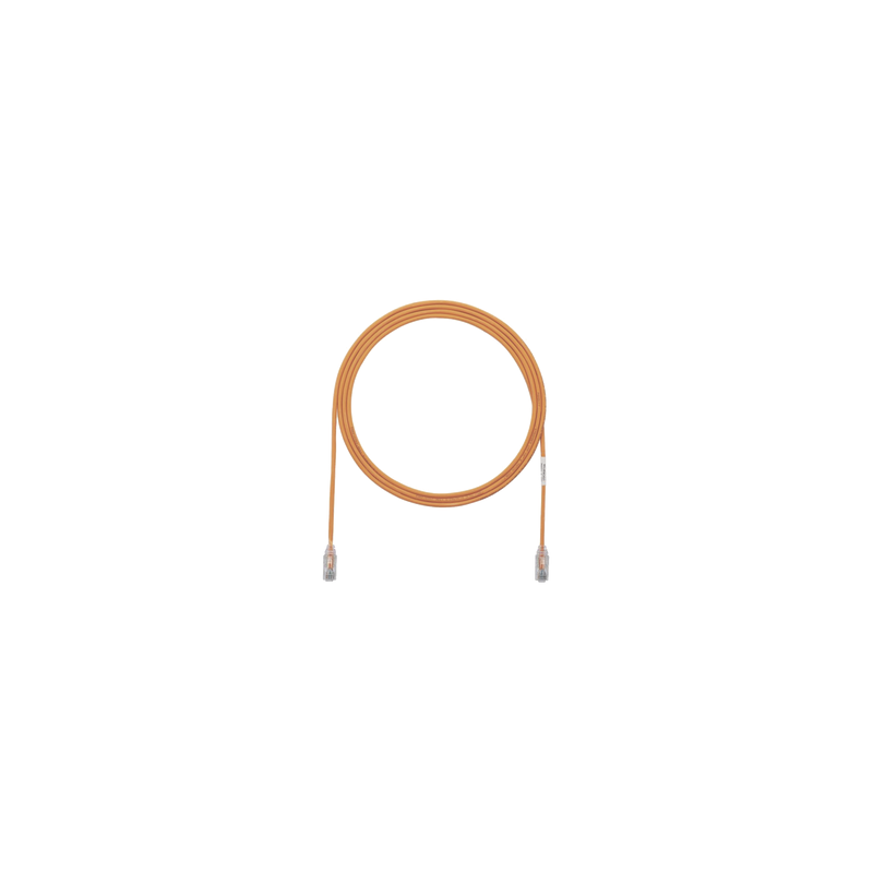 Cable de Parcheo TX6, UTP Cat6, 28AWG, Naranja, 3.05m