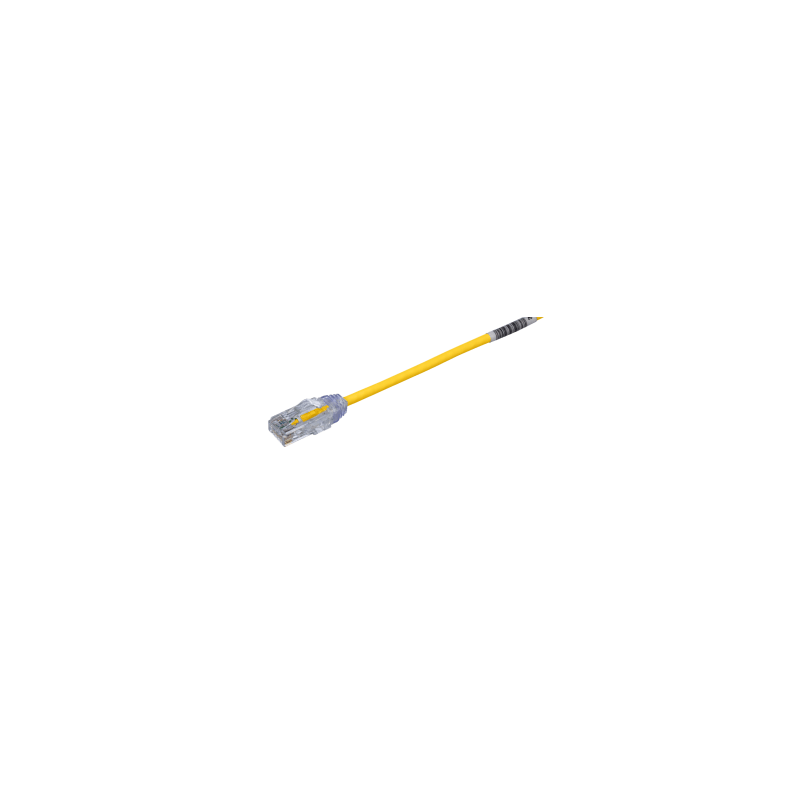 Cable de Parcheo TX6 UTP Cat6 28AWG Amarillo 7.62m Panduit