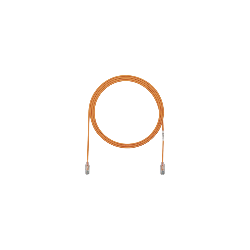 Cable de Parcheo TX6 UTP Cat6 28AWG Naranja 1.52m Panduit