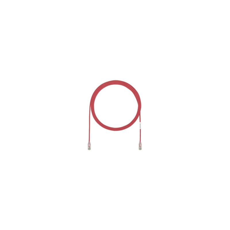 Cable Parcheo Panduit TX6 Cat6 28AWG 1.52m Rojo
