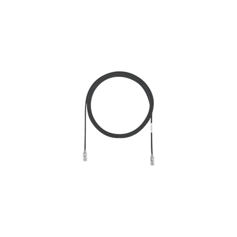 Cable Parcheo Panduit Cat6 28AWG 2.13m Negro | LM Soluciones
