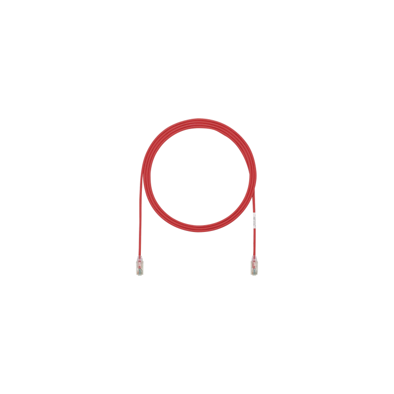 Patch Cord Panduit TX6 Cat6 28AWG 2.13m Rojo