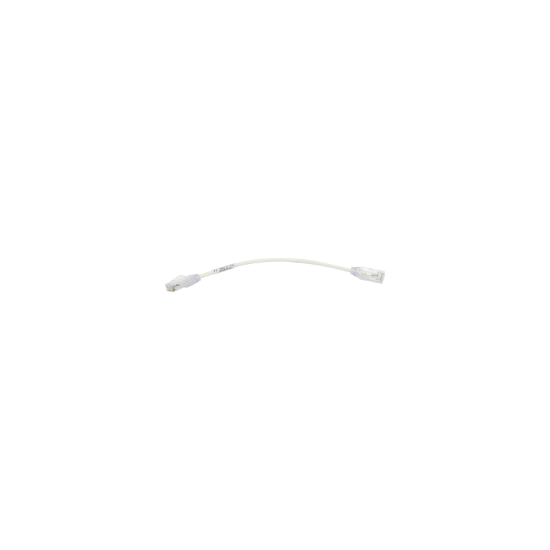 Cable Parcheo Panduit TX6 Cat6 28AWG 20cm Blanco