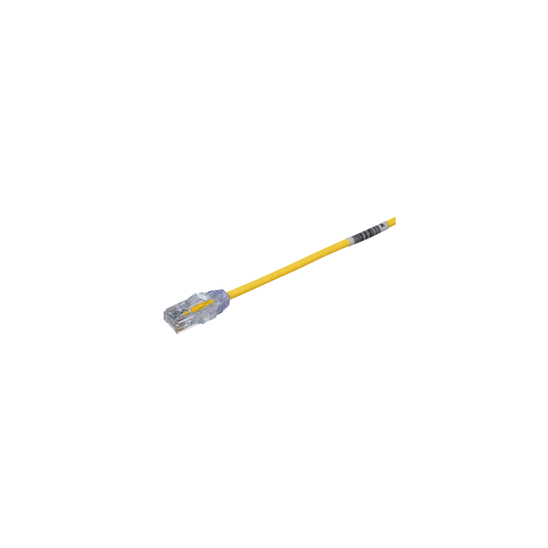 Patch Cord Cat6 UTP 28AWG Panduit Amarillo 20cm