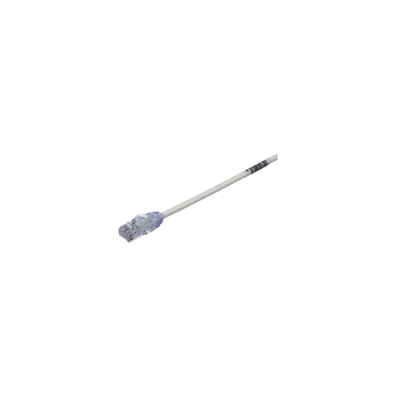 Cable Parcheo UTP Cat6A 28AWG Blanco Mate 0.3m Panduit
