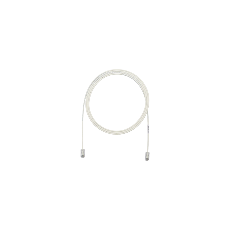 Cable Parcheo UTP Cat6A 28AWG 10.67m Blanco Panduit