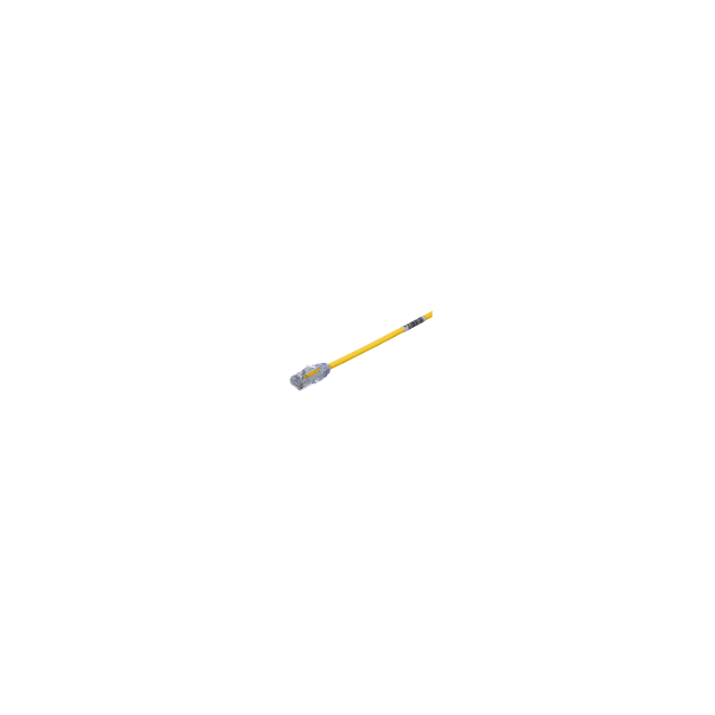 Cable de Parcheo UTP Cat6A 28AWG Amarillo 1.22m PANDUIT