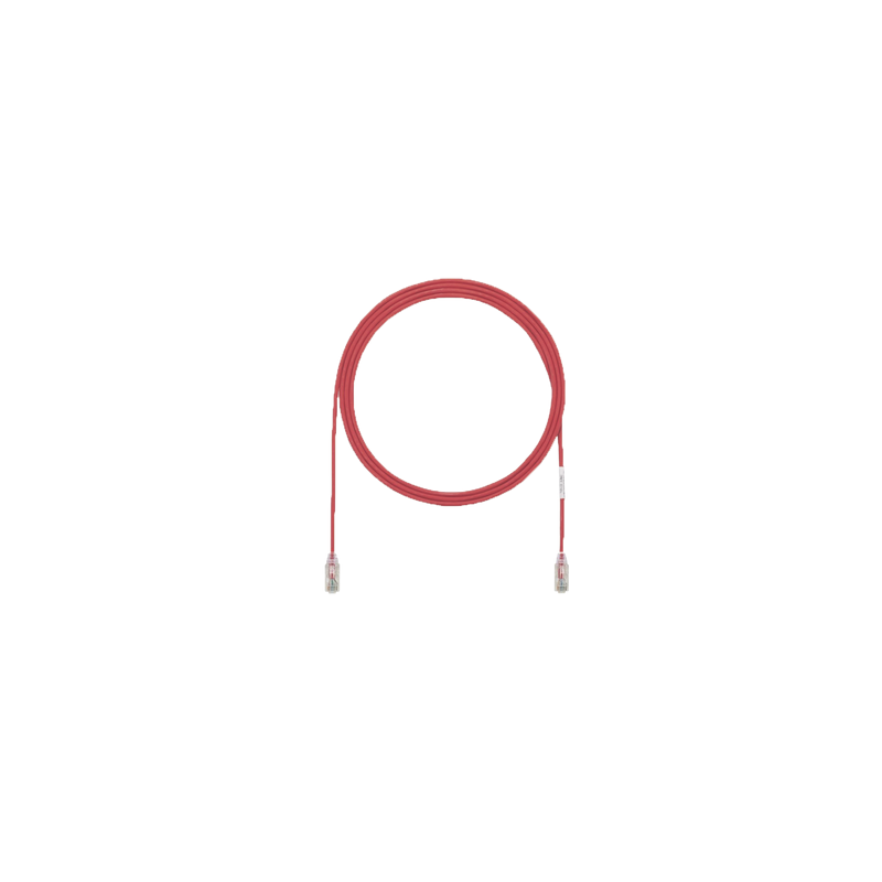 Patch Cord UTP Cat6A 28AWG Panduit 1.52m Rojo