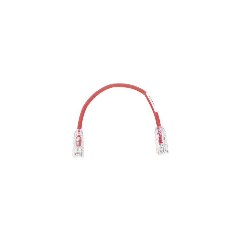 Patch Cord UTP Cat6A Panduit 20cm Rojo | LM Soluciones