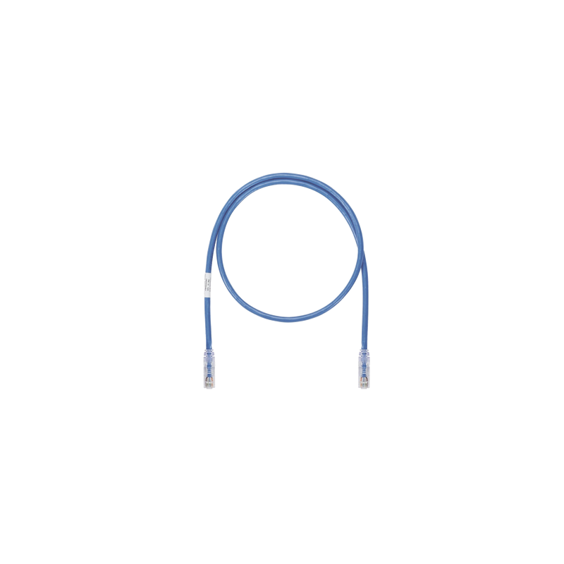 Cable de Parcheo UTP Cat6A 26 AWG 7ft Azul Panduit