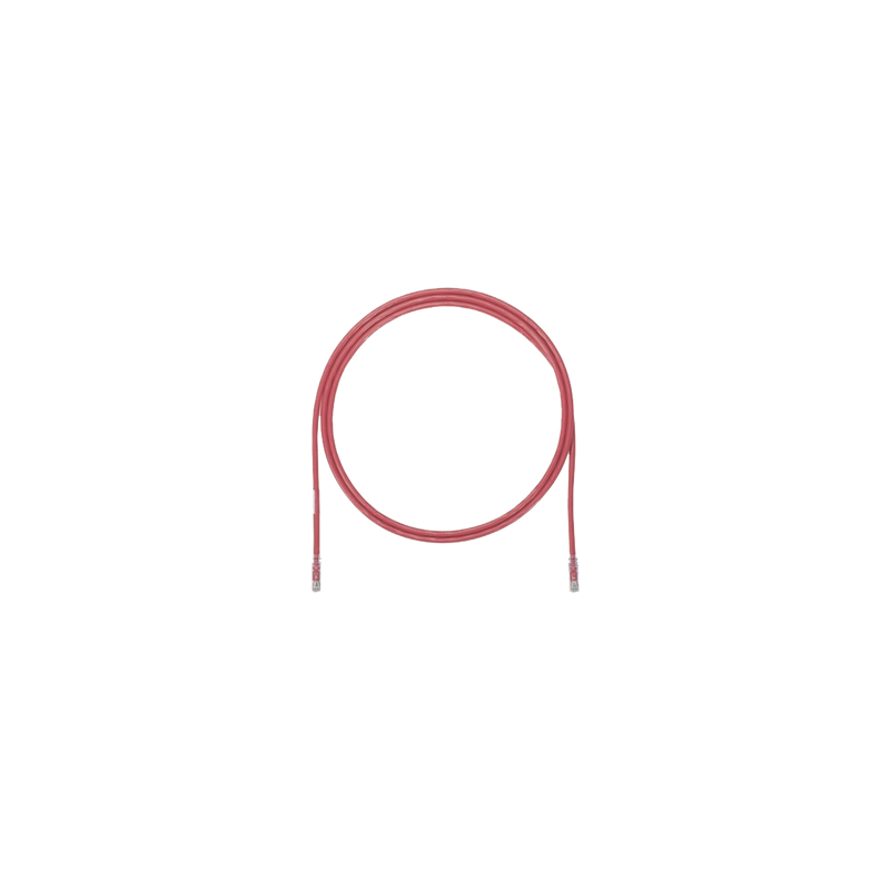 Cable de Parcheo UTP Cat6A 24AWG Rojo 5.18m PANDUIT