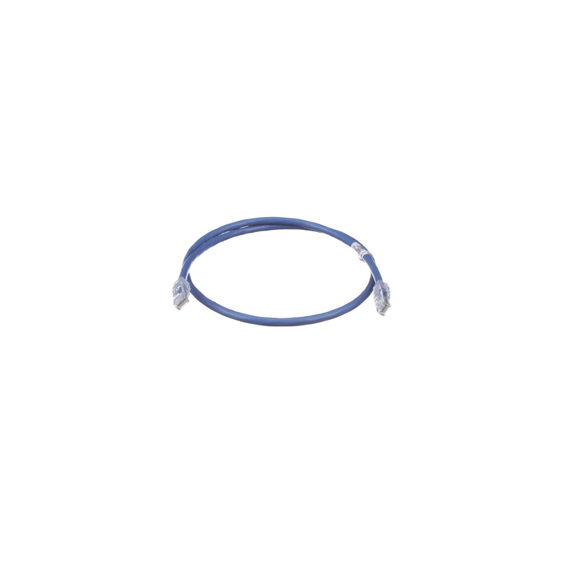 Cable Parcheo Cat6A 24AWG 0.3m Azul Panduit