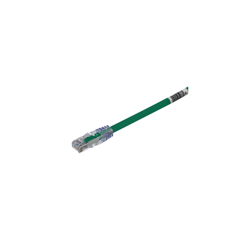 Cable de Parcheo UTP Cat6A 24 AWG CM Verde 7.62m Panduit
