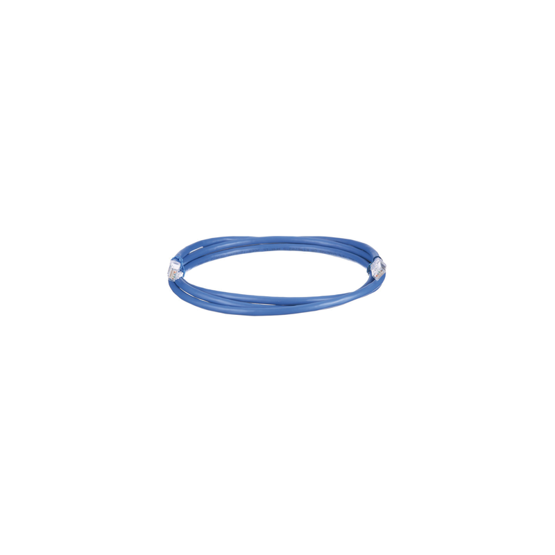 Cable Parcheo Panduit Cat6A UTP Azul 0.91m | LM Soluciones