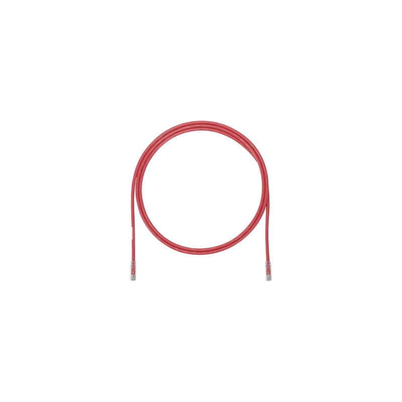 Patch Cord Cat6A Rojo Panduit 0.91m | Alta Velocidad | Precio México - Envío Inmediato | LM Soluciones