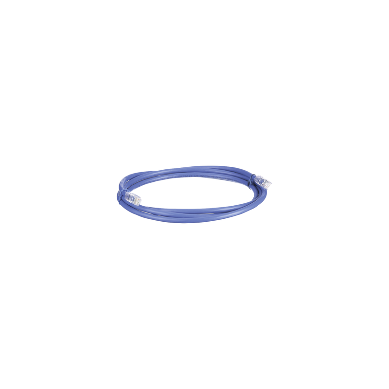 Cable Parcheo Panduit Cat6A UTP Azul 1.52m | LM Soluciones