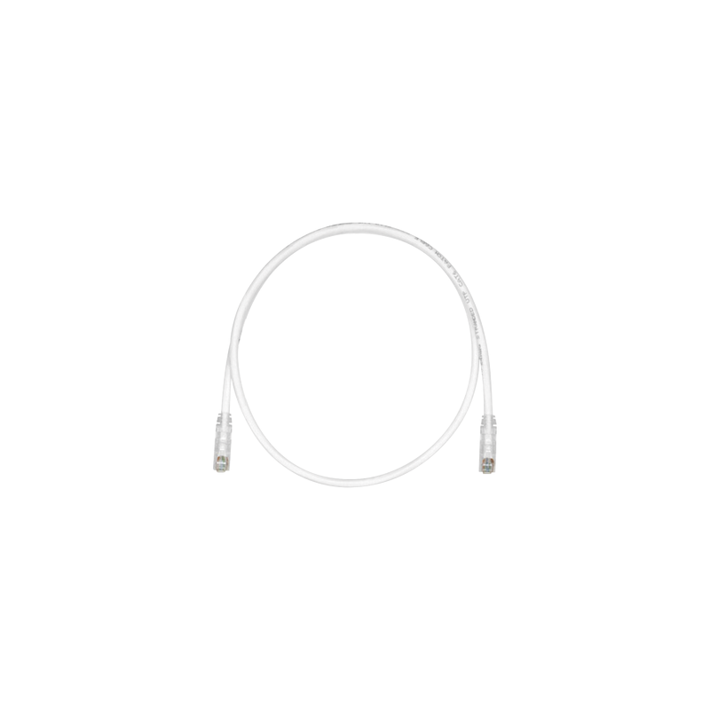 Cable de parcheo Panduit Cat6 UTP 50cm blanco mate