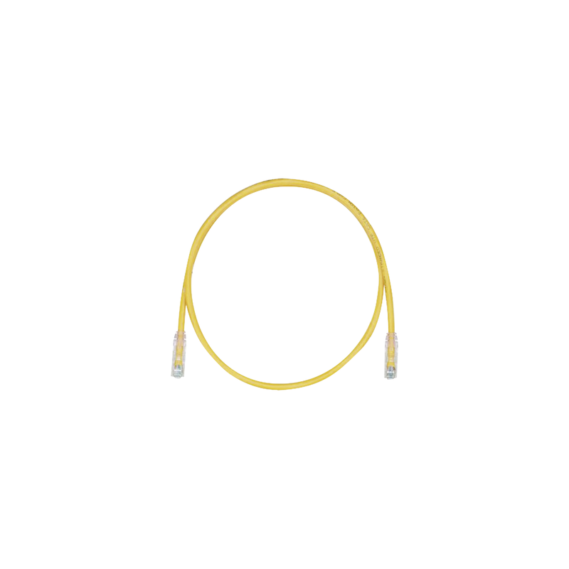 Cable de Parcheo TX6, UTP Cat6, 24 AWG, CM, Color Amarillo, 4.57 Metros (15 Pies)