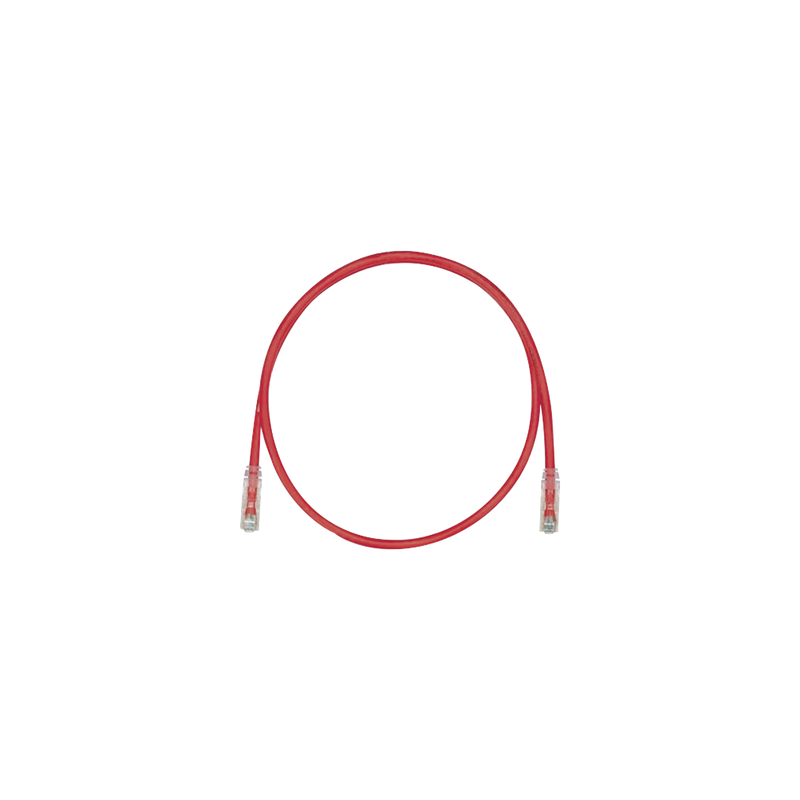 Cable de Parcheo TX6 UTP Cat6 2.13m Rojo Panduit