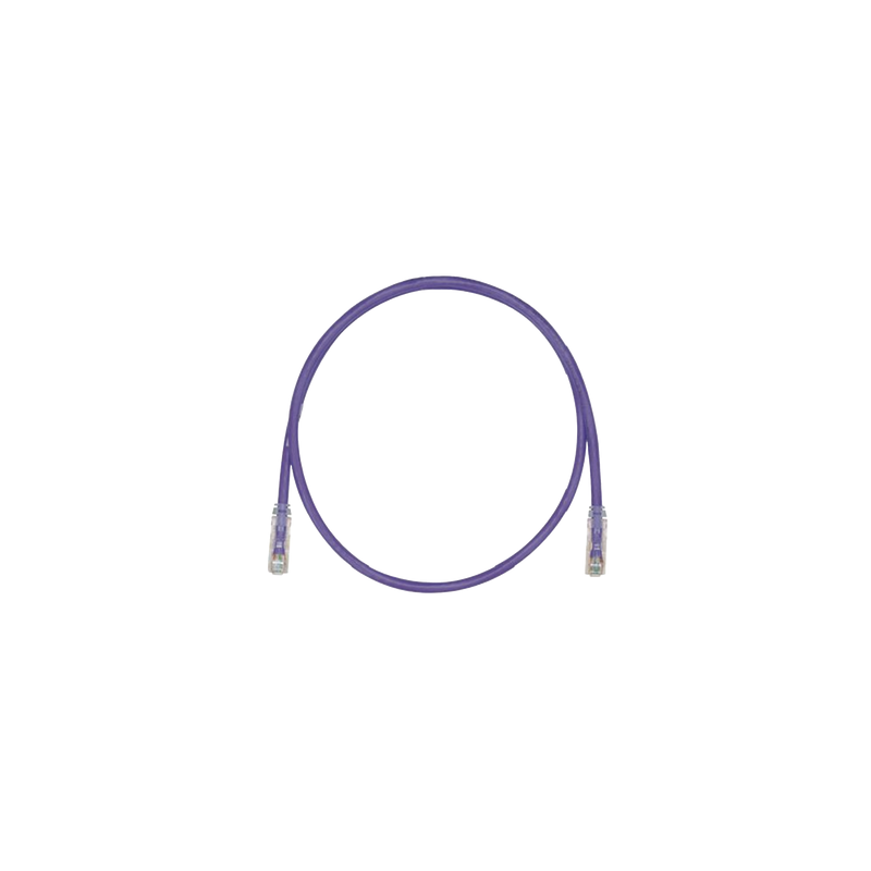 Cable de Parcheo TX6, UTP Cat6, 24 AWG, CM, Violeta, 8m