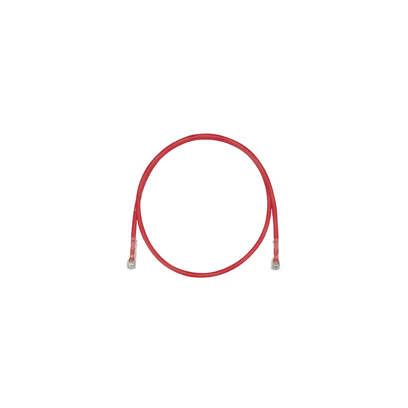 Cable de Parcheo TX6, UTP Cat6, 24 AWG, LSZH, Rojo, 8m