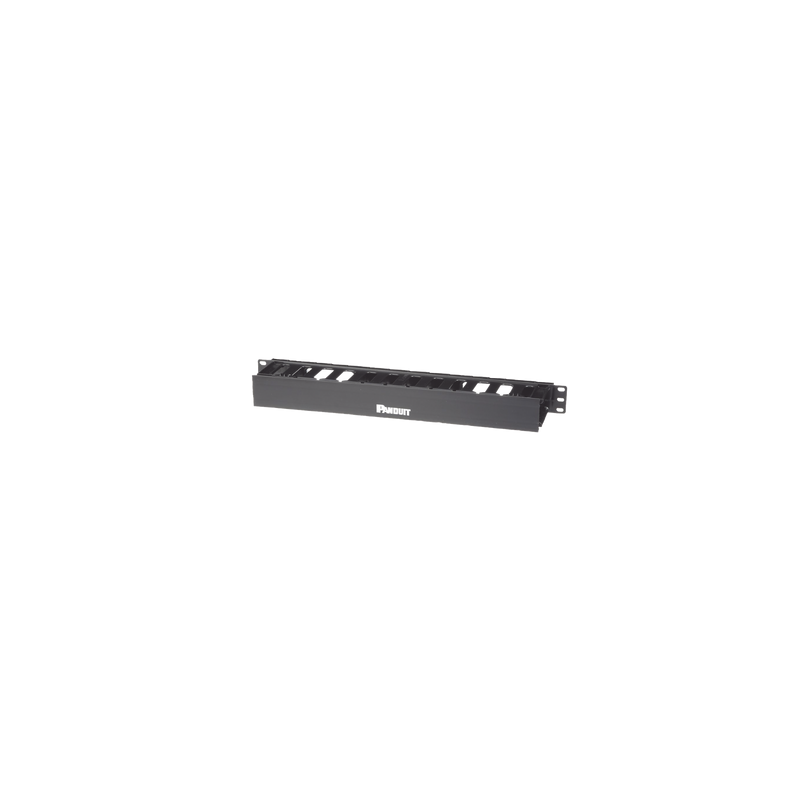 Organizador de Cables Horizontal PatchLink, Sencillo (Solo Frontal), Para Rack de 19in, 1UR
